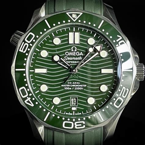 omega watches green dial